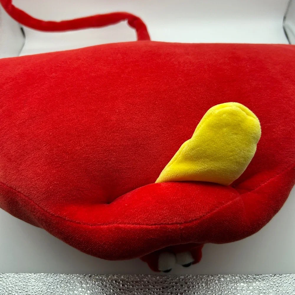 Funny Friends Red Stingray Soft Sculpture Jennifer Mazur Hanging Plush Decor NEW
